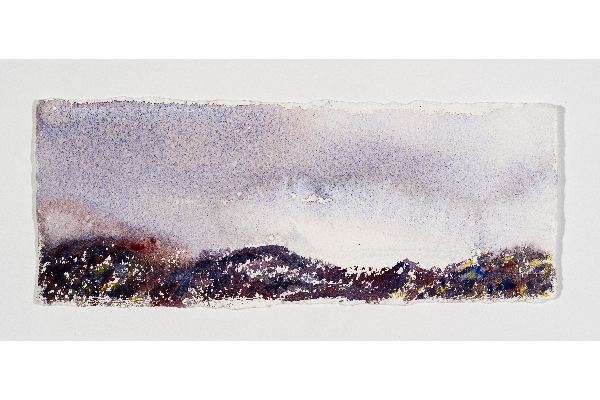 Making Space XXV, aquarelle sur papier Saint Armand, 11x4p.